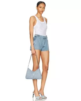 Сумка-хобо Givenchy Cut-Out Zipper Small Shoulder, синий