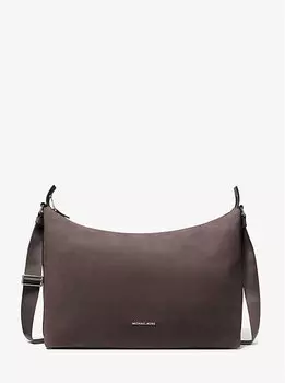 Сумка-хобо Hudson Nubuck Michael Kors, коричневый