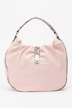Сумка-Хобо из экокожи Francesca Rossi, розовый