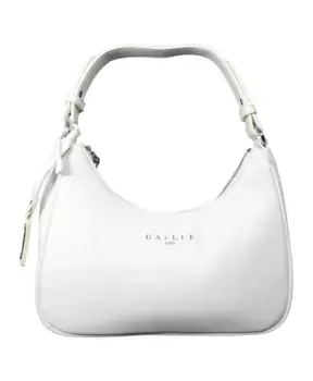 Сумка Хобо из гладкой кожи Galle Paris, белый