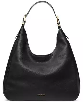 Сумка-хобо из натуральной кожи Nolita Extra-Large Michael Kors, черный
