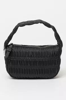 Сумка Hobo из стеганой экокожи Marc Jacobs, черный