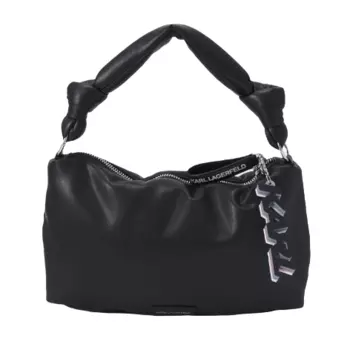 Сумка хобо Karl Lagerfeld Knotted, черный