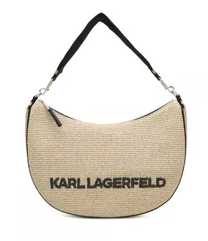 Сумка-хобо Karl Lagerfeld, песочный