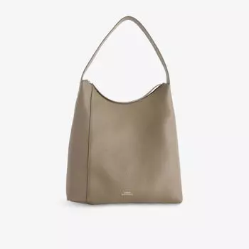 Сумка-хобо кожаная Studio Nicholson Type 2, бежевый