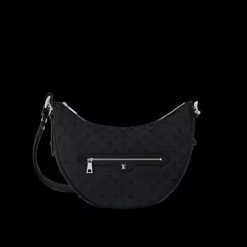 Сумка-хобо Louis Vuitton, черный