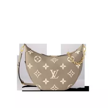 Сумка-хобо Louis Vuitton, серый