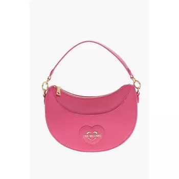 Сумка-хобо LOVE из искусственной кожи Saffiano ECO-FRIENDLY Moschino, мультиколор