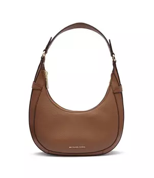Сумка-хобо Michael Kors crescent, коричневый