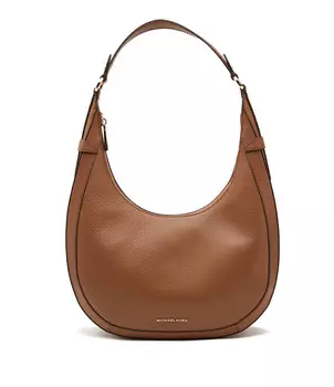 Сумка-хобо Michael Kors LG CRESCENT TZ, коричневый