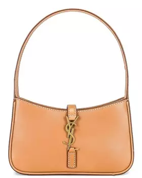 Сумка-хобо Micro Le 5 A 7 Saint Laurent, цвет Vintage Brown