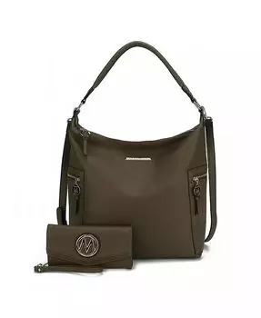 Сумка-хобо Ophelia с кошельком от Mia K Mkf Collection, синий