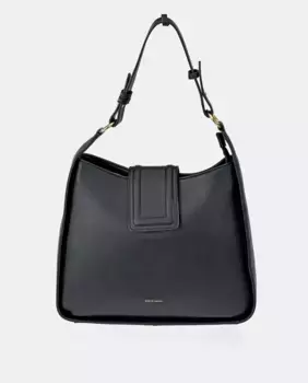 Сумка-хобо Pierre Cardin PU черный цвет