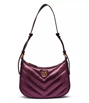 Сумка-хобо Pinko HALF MOON MINI, фиолетовый