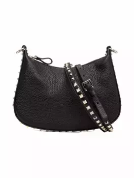 Сумка-хобо Rockstud Valentino Garavani, черный