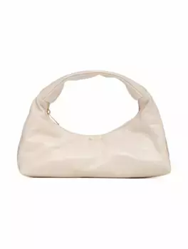 Сумка-хобо с логотипом Off-White, белый