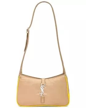 Сумка-хобо Saint Laurent 5a7 Crossbody, цвет Light Cork