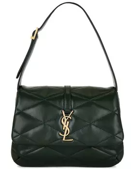 Сумка-хобо Saint Laurent Le 57 Shoulder, цвет New Vert Fonce