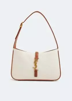 Сумка-хобо SAINT LAURENT Le 5 7 hobo bag, белый