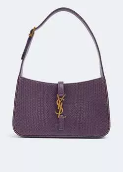 Сумка-хобо SAINT LAURENT Le 5 7 hobo bag, фиолетовый