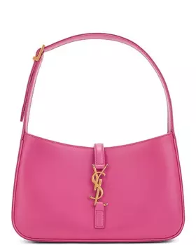 Сумка-хобо Saint Laurent Le 5A7, цвет Bubblegum
