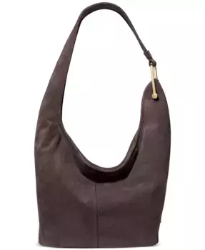 Сумка-хобо Sonny Suede Medium через плечо Michael Kors, коричневый