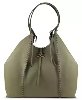 Сумка-хобо Sylvia из кожи Sam Edelman, коричневый/бежевый