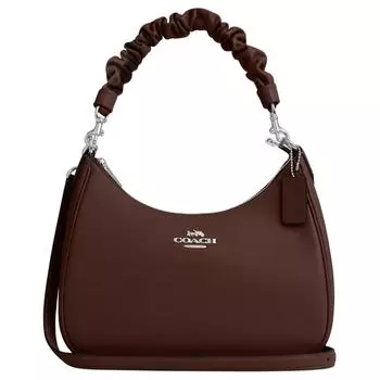 Сумка-хобо Teri Leather, сумка-мессенджер, сумка через плечо, женская, цвет клен COACH