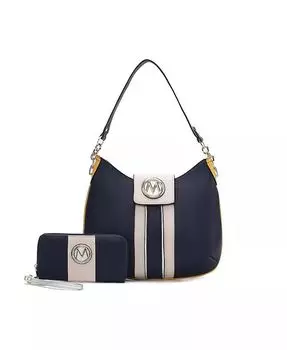 Сумка-хобо Torri с кошельком от Mia K Mkf Collection, синий