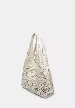 Сумка HOBO TRAFORATA Bata, белый