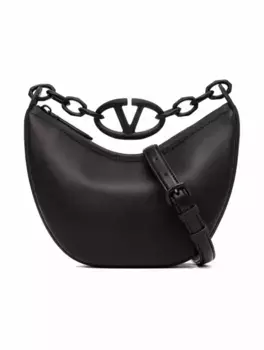Сумка-хобо V-Logo Valentino Garavani, черный