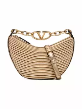 Сумка-хобо V-Logo Valentino Garavani, золотистый