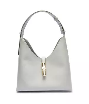 Сумка-хобо женская Furla из кожи, серый