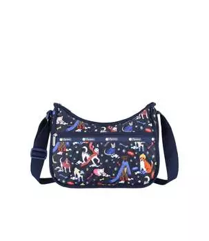 Сумка-хобо женская LeSportsac, цвет snowy pups print