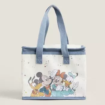 Сумка-холодильник Zara Home Disney Mickey Mouse, белый/синий