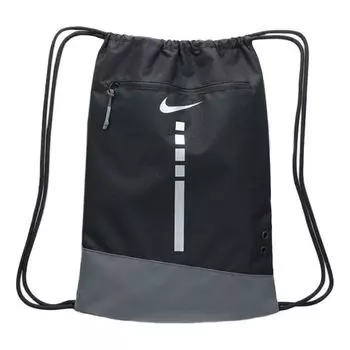 Сумка hoops elite drawstring bag 17l 'black' Nike, черный