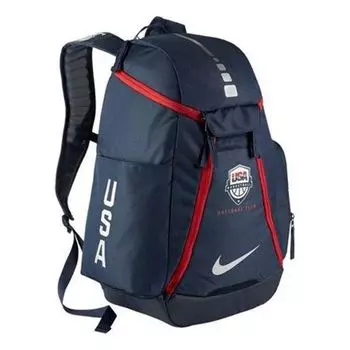 Сумка hoops elite max 'midnight navy' Nike, синий