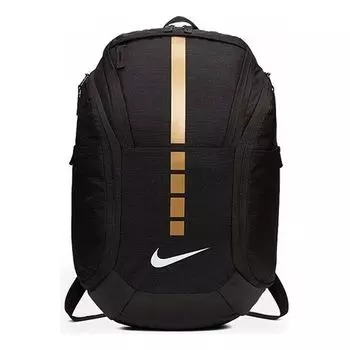 Сумка hoops elite pro basketball training backpack 'black gold' Nike, черный