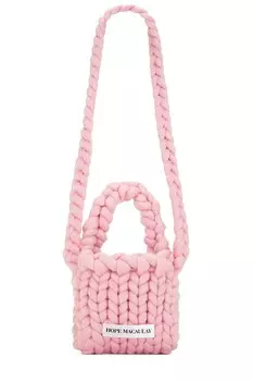 Сумка Hope Macaulay Colossal Knit Crossbody, розовый