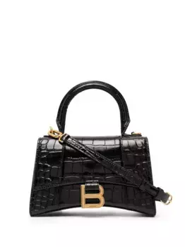 Сумка Hourglass XS BALENCIAGA, черный