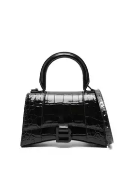 Сумка Hourglass XS BALENCIAGA, черный