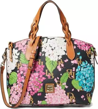 Сумка Hydrangea Monogram Celeste Dooney & Bourke, черный