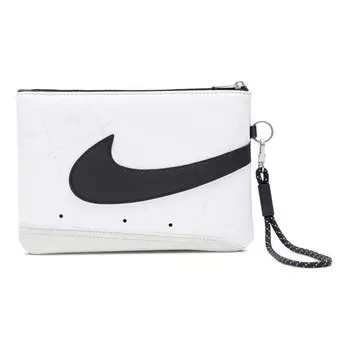 Сумка icon cortez wristlet 'white black' Nike, белый