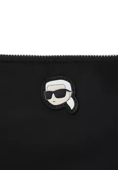 Сумка IKON POUCH KARL LAGERFELD, черный