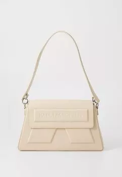Сумка IKON SHOULDER BAG KARL LAGERFELD, бежевый