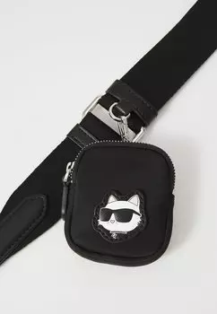 Сумка IKON SQUARE TOTE KARL LAGERFELD, черный