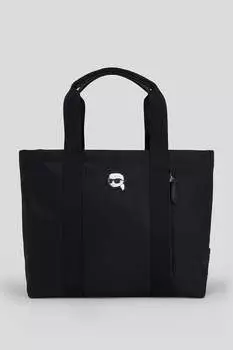 Сумка Ikonik с логотипом Karl Lagerfeld, черный