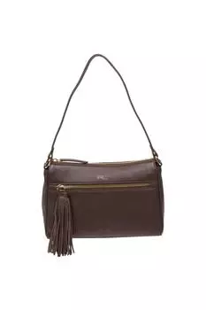 Сумка 'Isabella' из кожи наппа Pure Luxuries London, коричневый
