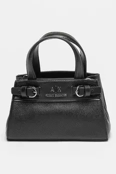 Сумка из экокожи Armani Exchange, черный
