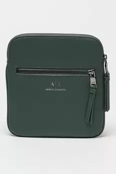 Сумка из экокожи Armani Exchange, зеленый